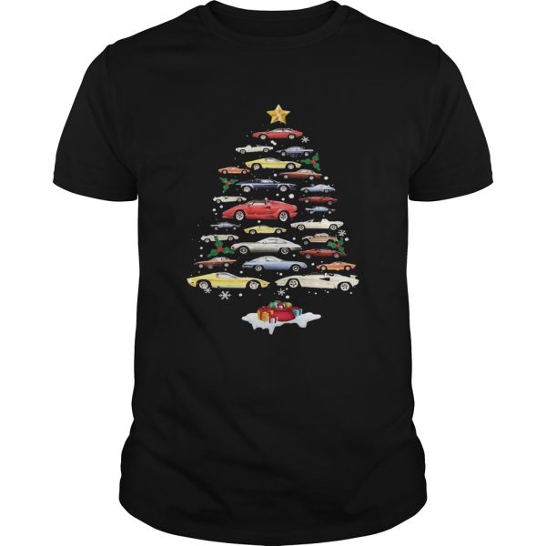Lamborghini Cars Merry Christmas Tree