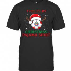Las Chivas De Guadalajara Reindeer Soccer This Is My Christmas Pajama T-Shirt