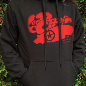 Led Zeppelin LZ III Bubble Logo Mens Black Pullover Hoodie 3
