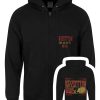 Led Zeppelin Zeppelin & Smoke Men’s Black Zipped Hoodie