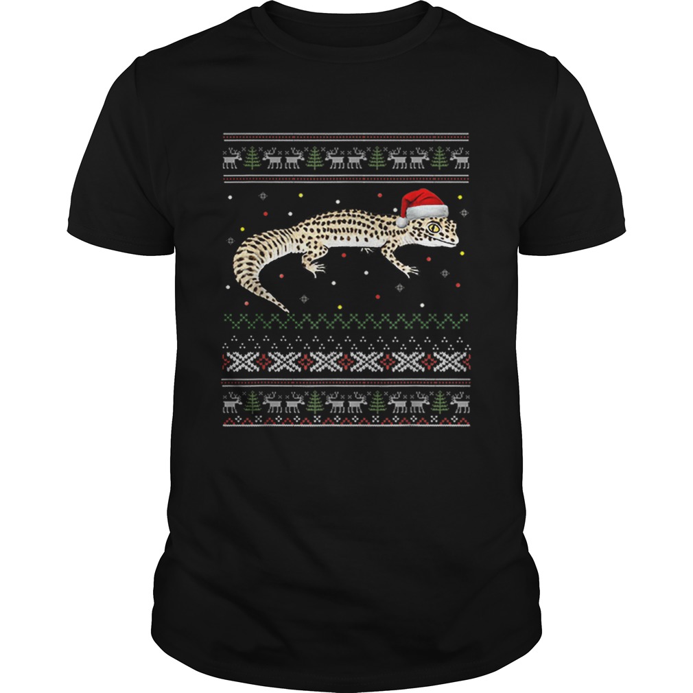 Leopard Gecko Ugly Christmas shirt Leopard Gecko Ugly Christmas shirt