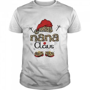 Leopard Nana Claus Ugly Christmas shirt