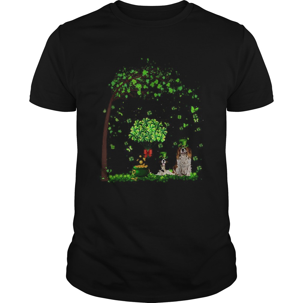 Leprechaun Cavalier King Charles Spaniel Tree Patricks Day Leprechaun Cavalier King Charles Spaniel Tree Patricks Day