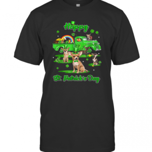 Leprechaun Driving Truck Chihuahua St Patricks Day