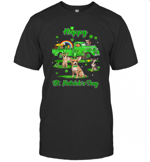 Leprechaun Driving Truck Chihuahua St Patricks Day Leprechaun Driving Truck Chihuahua St Patricks Day