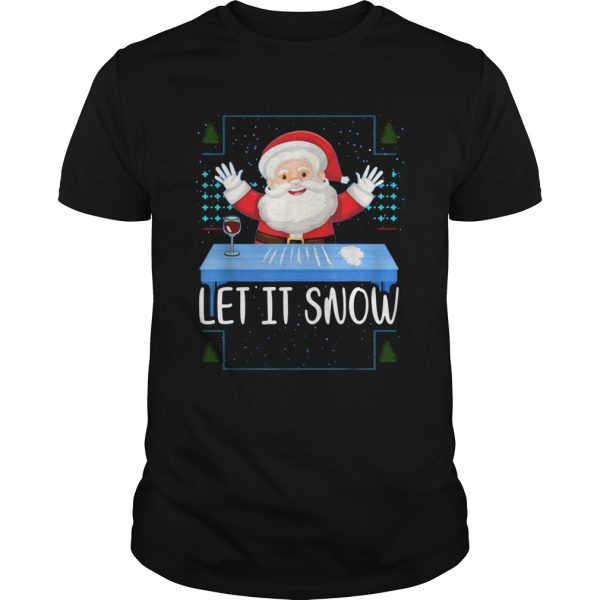 Let It Snow Santa Cocaine shir