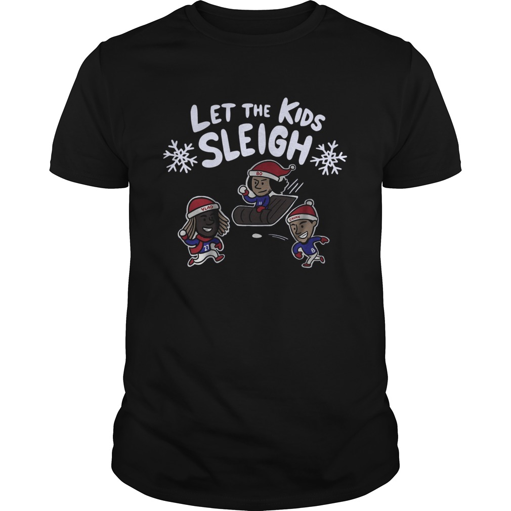 Let The Kids Sleigh Toronto shirt Let The Kids Sleigh Toronto shirt