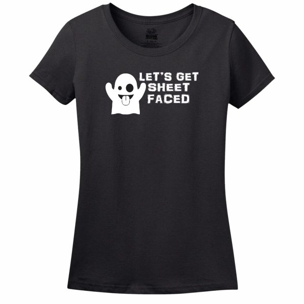 Let’s Get Sheet Faced Women’s T-Shirt
