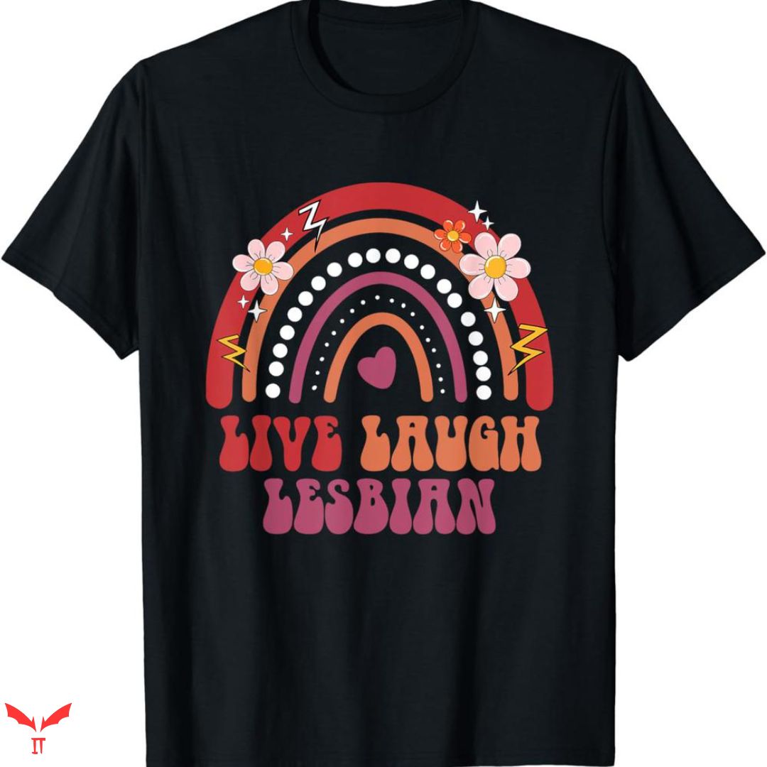 Live Laugh Lesbian Target T-shirt Pride Month Live Laugh Lesbian Target T-shirt Pride Month