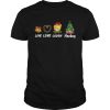 Live Love Laugh Hockey Christmas shirt