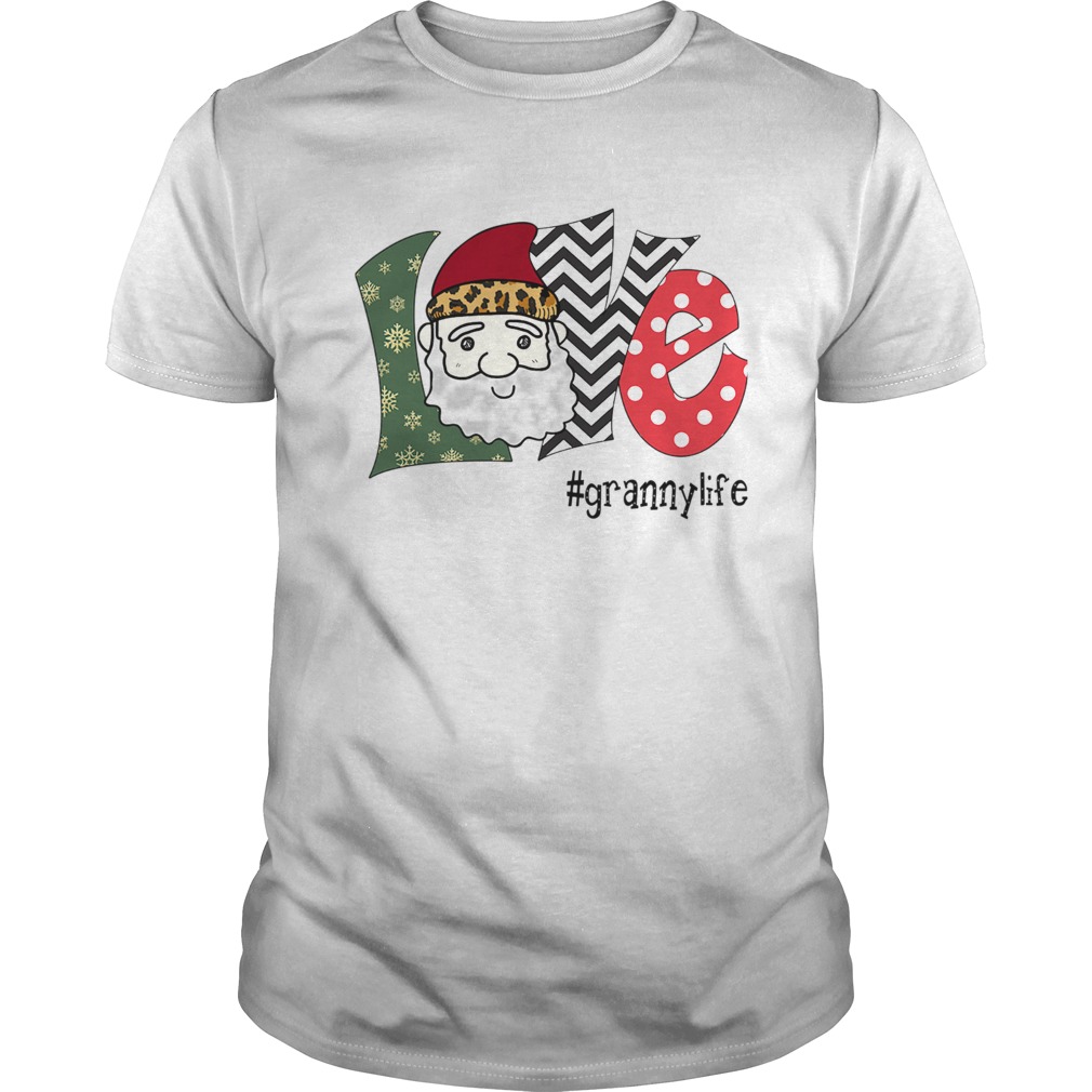 Love Granny Life Santa Art Christmas shirt Love Granny Life Santa Art Christmas shirt