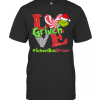 Love Grinch School Bus Driver Christmas T-Shirt