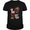 Love North American River Otter Merry Christmas shirt
