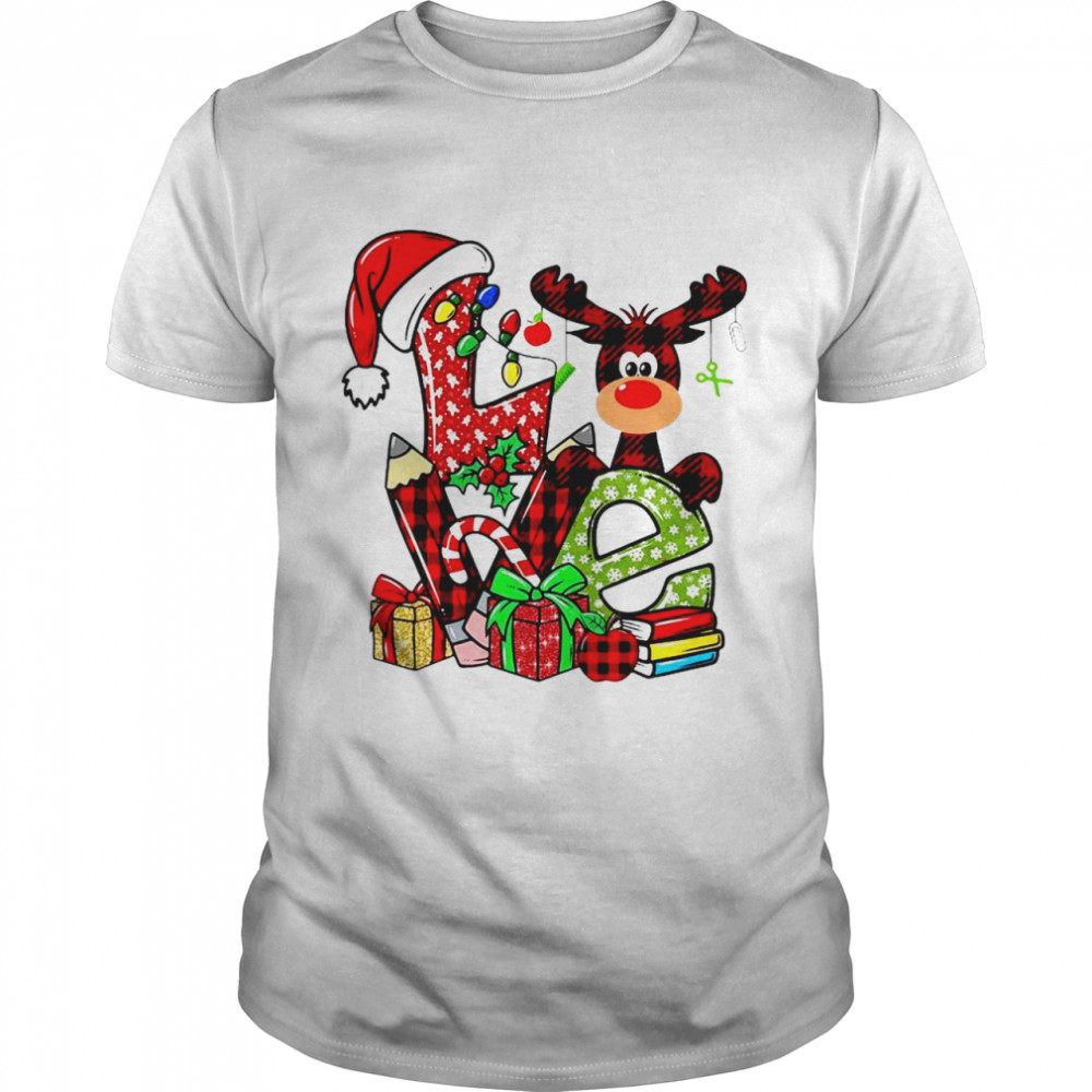 Love Reindeer Christmas shirt Love Reindeer Christmas shirt