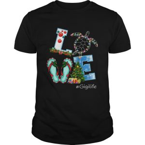 Love Turtle Gigilife Christmas shirt