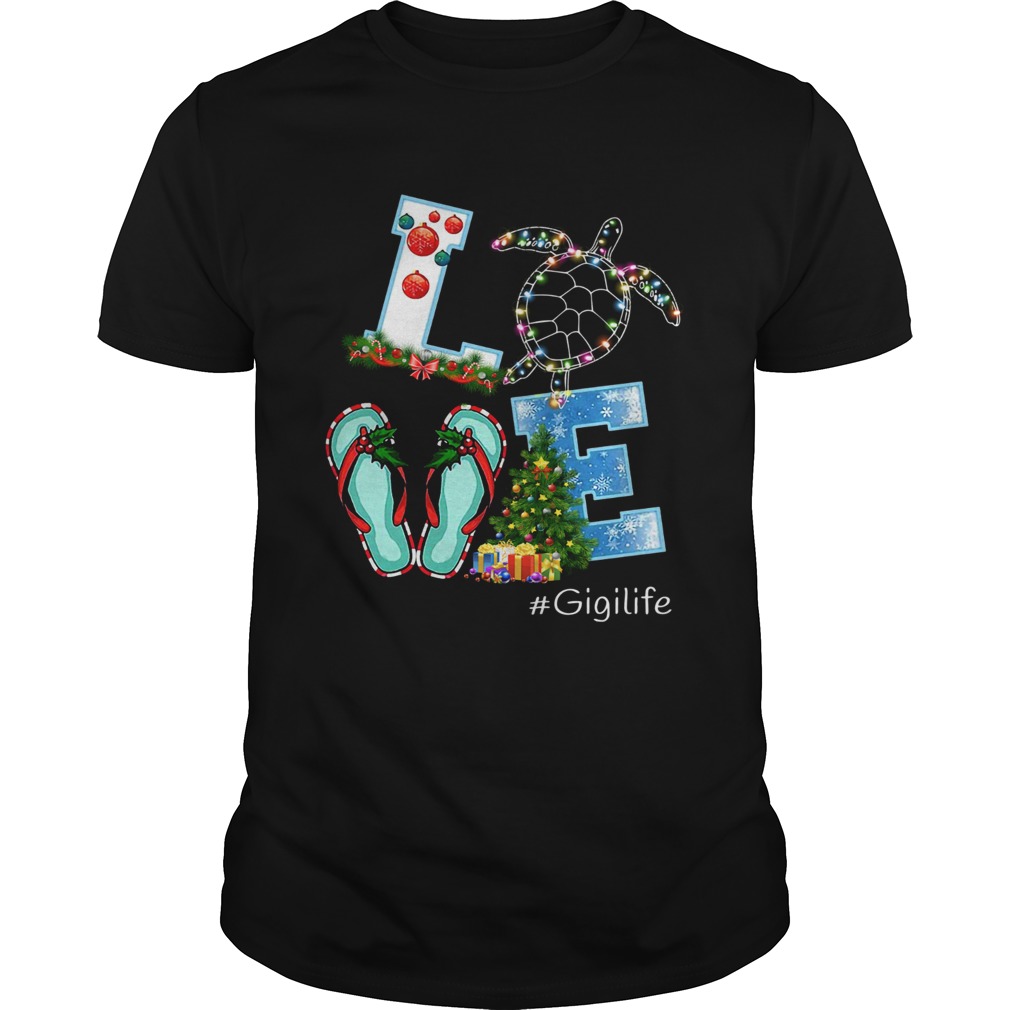 Love Turtle Gigilife Christmas shirt Love Turtle Gigilife Christmas shirt