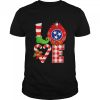 Love flag of Tennessee State Christmas shirt