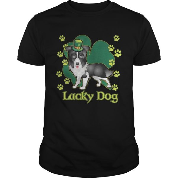 Lucky Dog Siberian Husky Shamrock St Patrick’s Day