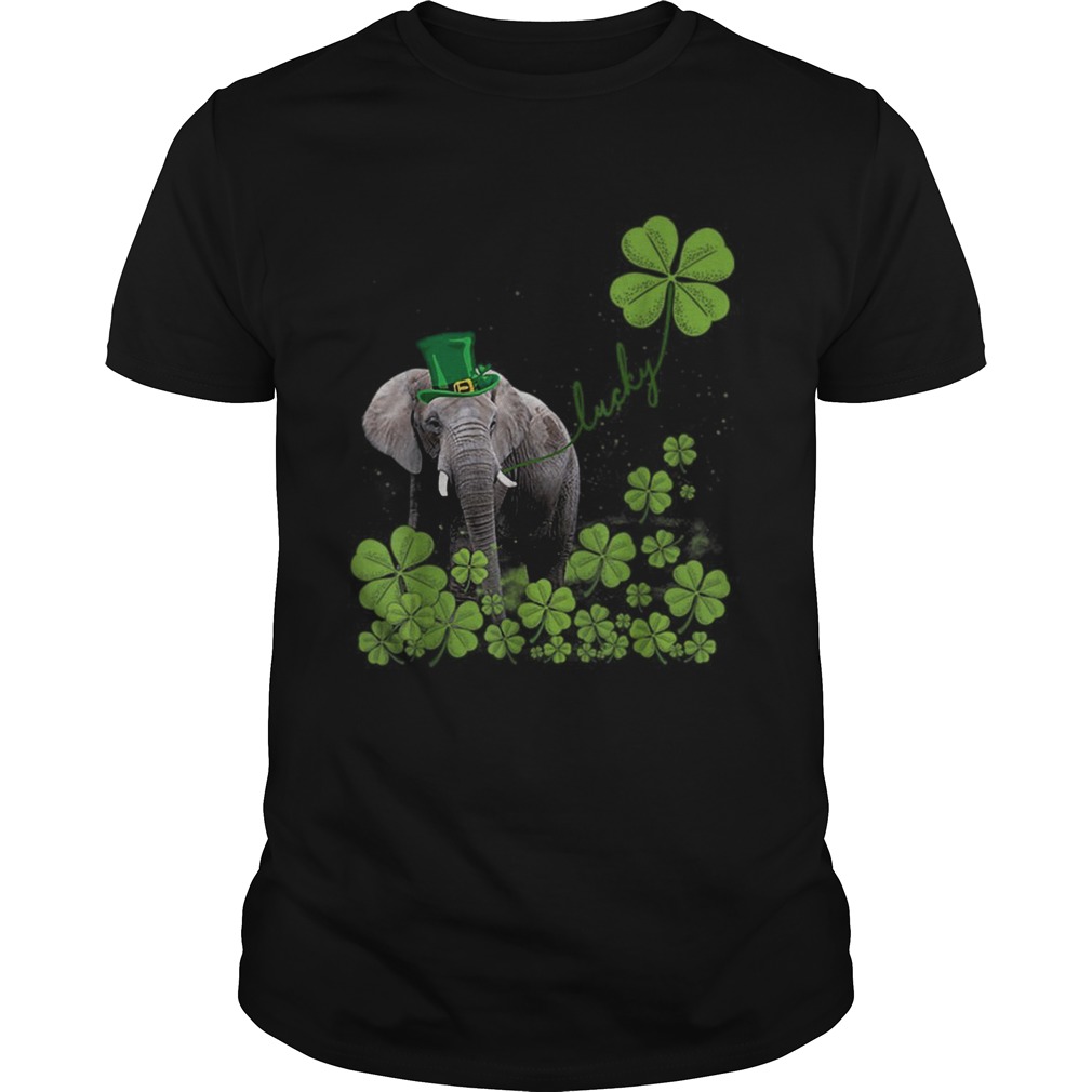 Lucky Elephant Shamrock St Patricks Day shirt Lucky Elephant Shamrock St Patricks Day shirt
