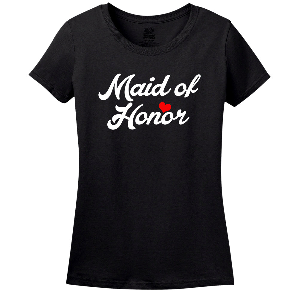 Maid Of Honor T-Shirt Maid Of Honor T-Shirt