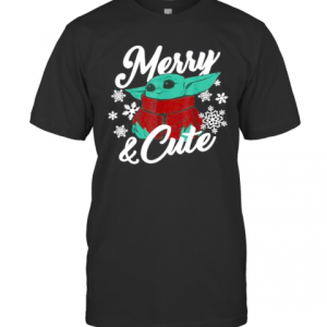 Mandalorian The Child Merry And Cute Christmas T-Shirt