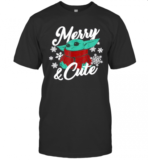 Mandalorian The Child Merry And Cute Christmas T-Shirt Mandalorian The Child Merry And Cute Christmas T-Shirt