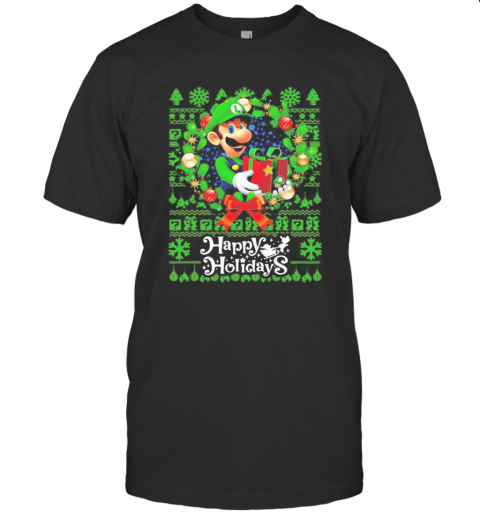 Mario Ugly Merry Christmas Happy Holidays T-Shirt Mario Ugly Merry Christmas Happy Holidays T-Shirt