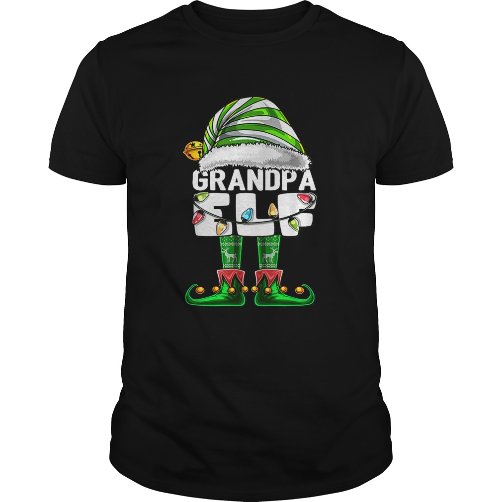 Mens Grandpa Elf Matching Family Christmas Elf Costume Gift Men shirt Mens Grandpa Elf Matching Family Christmas Elf Costume Gift Men shirt