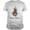 Meowy Christmas Cats Tree shirt