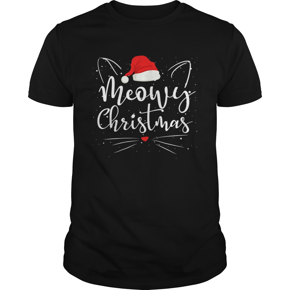 Meowy Christmas shirt Meowy Christmas shirt