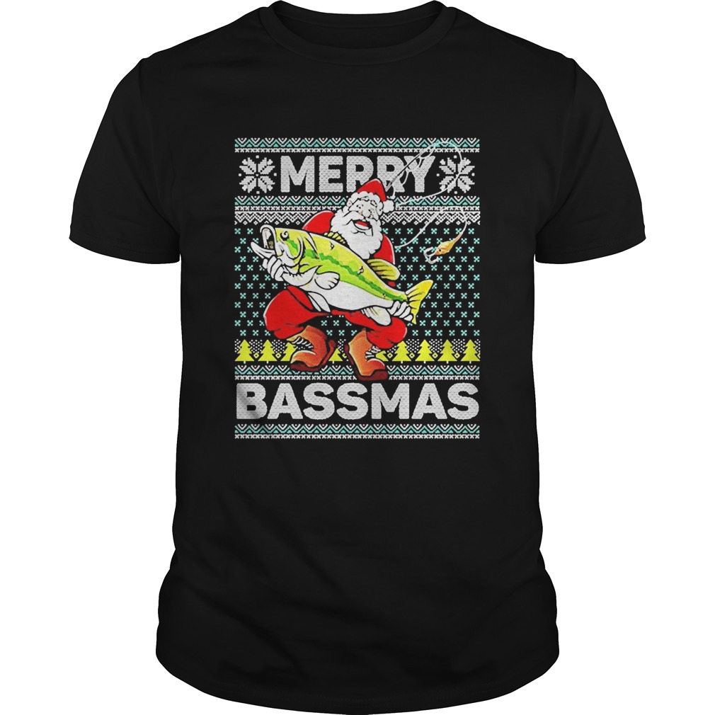 Merry Bassmas Fish Santa Christmas 2020 shirt Merry Bassmas Fish Santa Christmas 2020 shirt