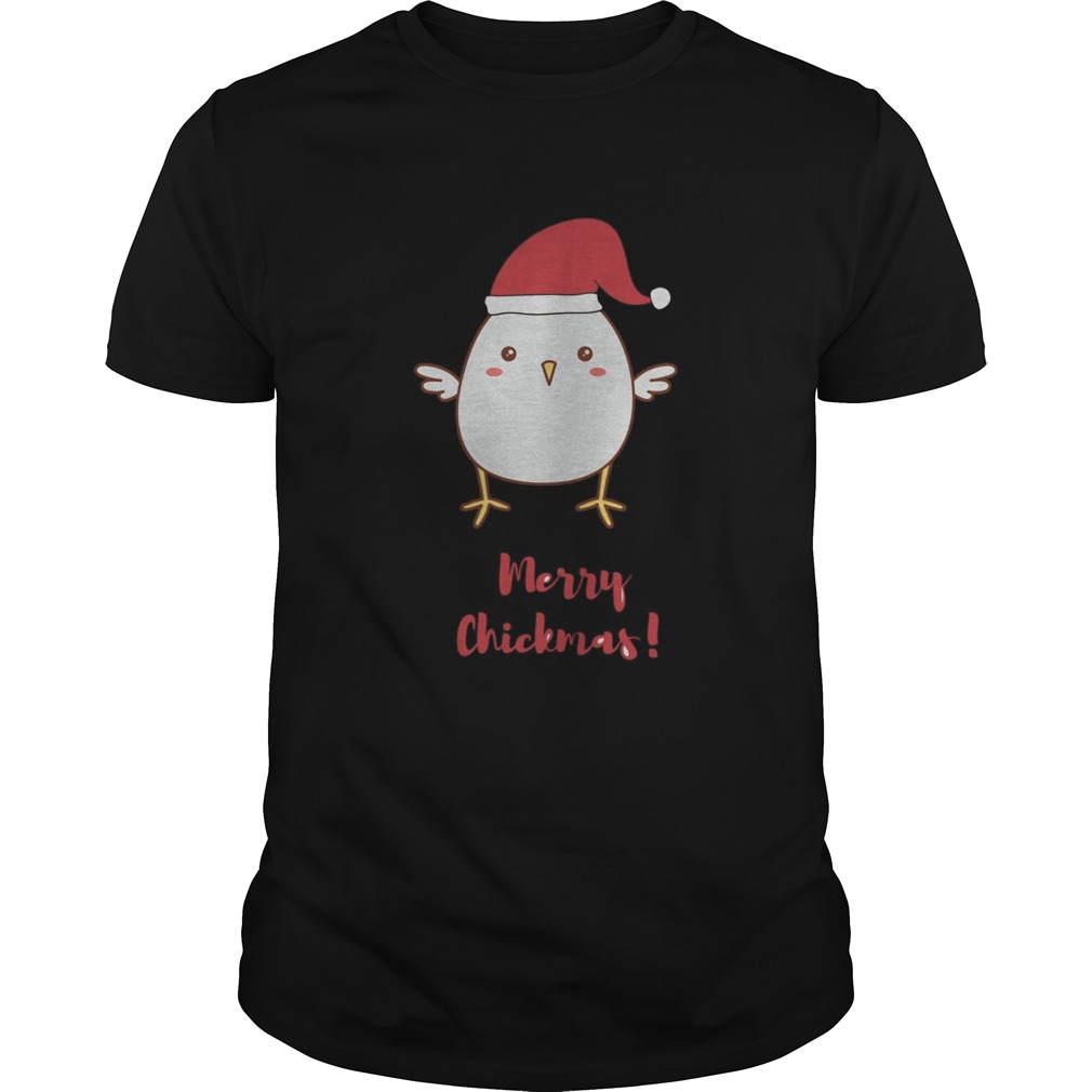 Merry Chickmas Chicken Hat Santa Clause shirt Merry Chickmas Chicken Hat Santa Clause shirt