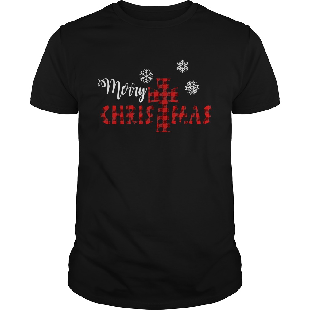 Merry Christmas Christ Buffalo Plaid Xmas shirt Merry Christmas Christ Buffalo Plaid Xmas shirt