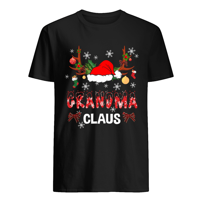 Merry Christmas Grandma Claus Hat Santa T-Shirt Merry Christmas Grandma Claus Hat Santa T-Shirt