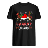 Merry Christmas Granny Claus Hat Santa T-Shirt