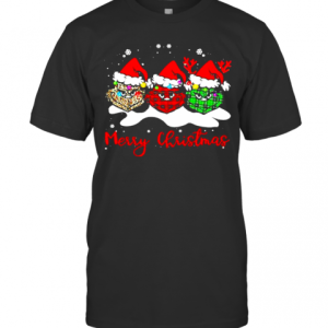 Merry Christmas Grinch Leopard Wear Hat Santa T-Shirt