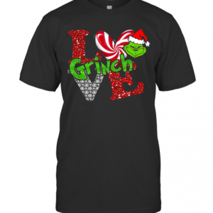 Merry Christmas Grinch Santa Love T-Shirt