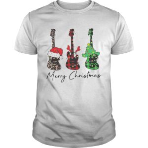 Merry Christmas Guitar shirt