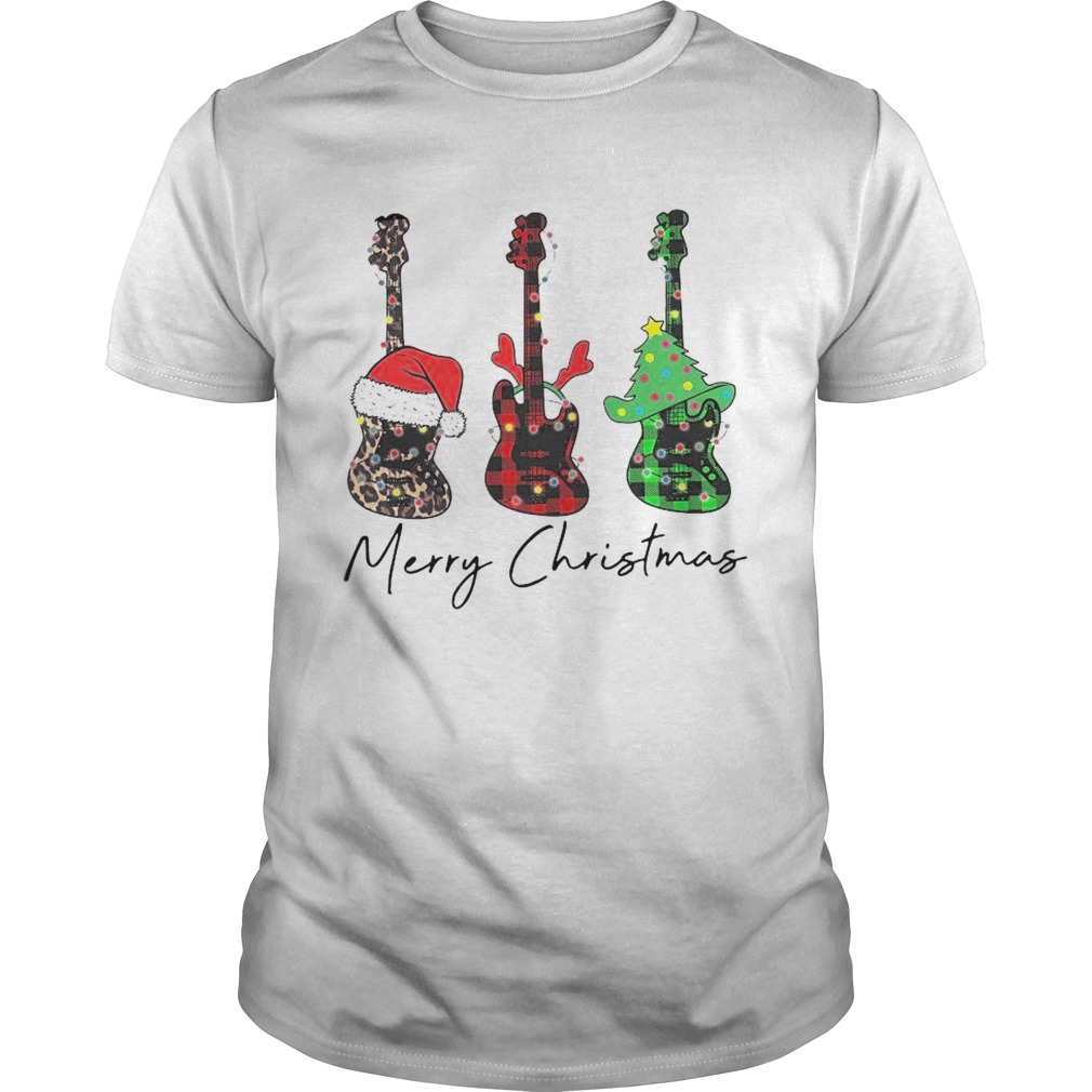 Merry Christmas Guitar shirt Merry Christmas Guitar shirt