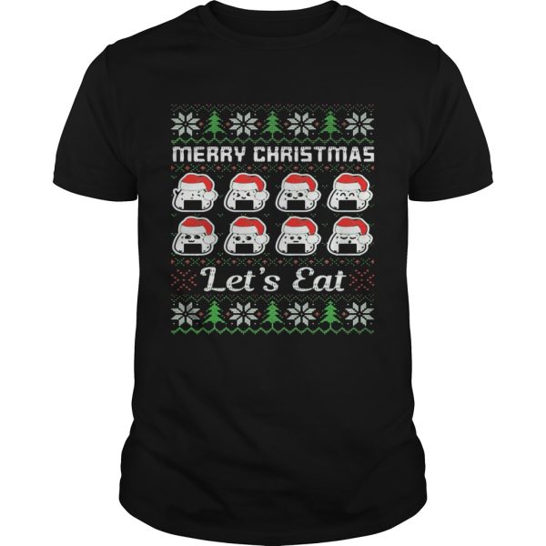 Merry Christmas Lets Cats Hat shirt