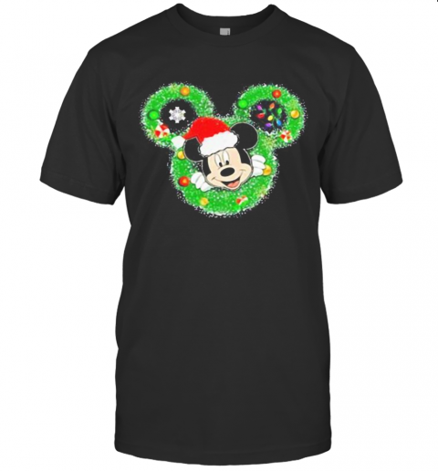 Merry Christmas Mickey Mouse Santa T-Shirt Merry Christmas Mickey Mouse Santa T-Shirt