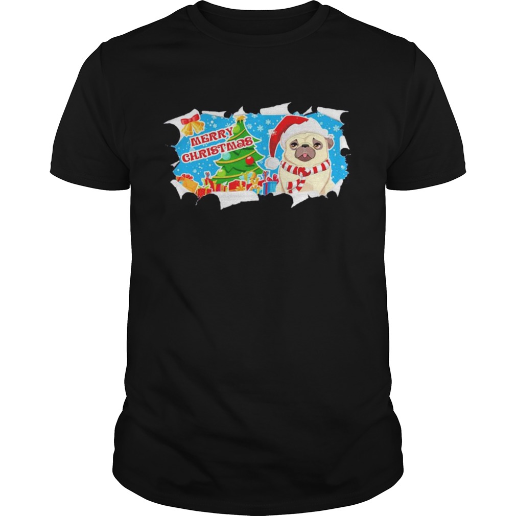 Merry Christmas Pug shirt Merry Christmas Pug shirt