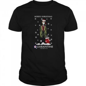 Merry Christmas Quarantine A New Way Of Life shirt