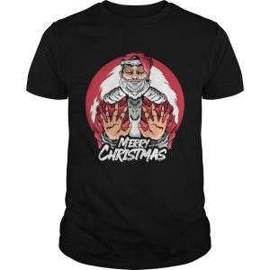 Merry Christmas Santa Claus With White Beard Christmas tshirt