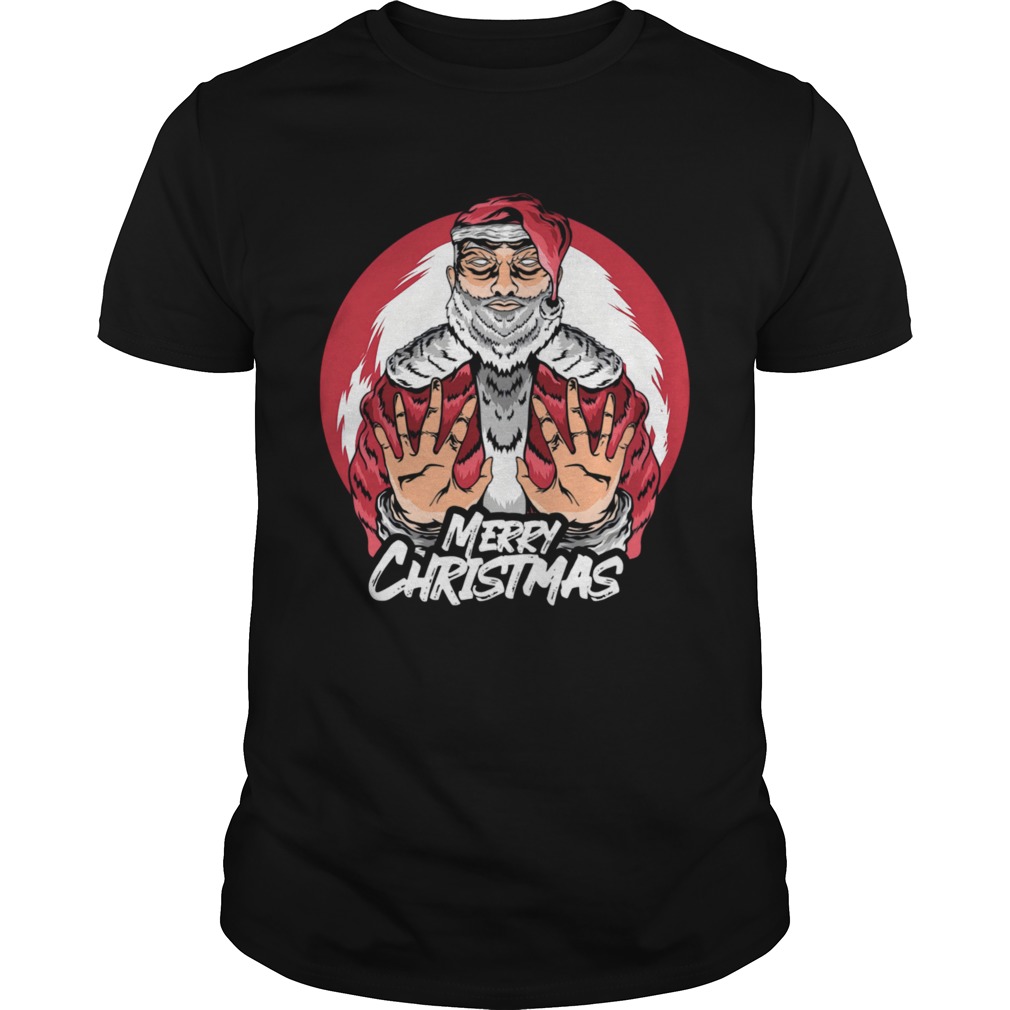 Merry Christmas Santa Claus With White Beard Christmas tshirt Merry Christmas Santa Claus With White Beard Christmas tshirt