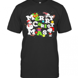 Merry Christmas Snoopy Santa T-Shirt