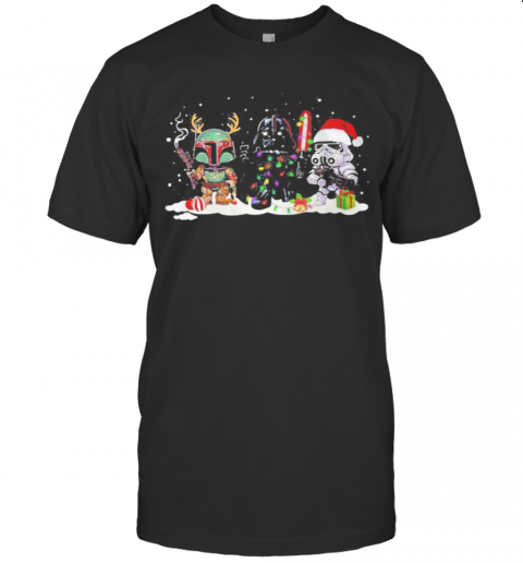 Merry Christmas Star Wars Darth Vader T-Shirt Merry Christmas Star Wars Darth Vader T-Shirt