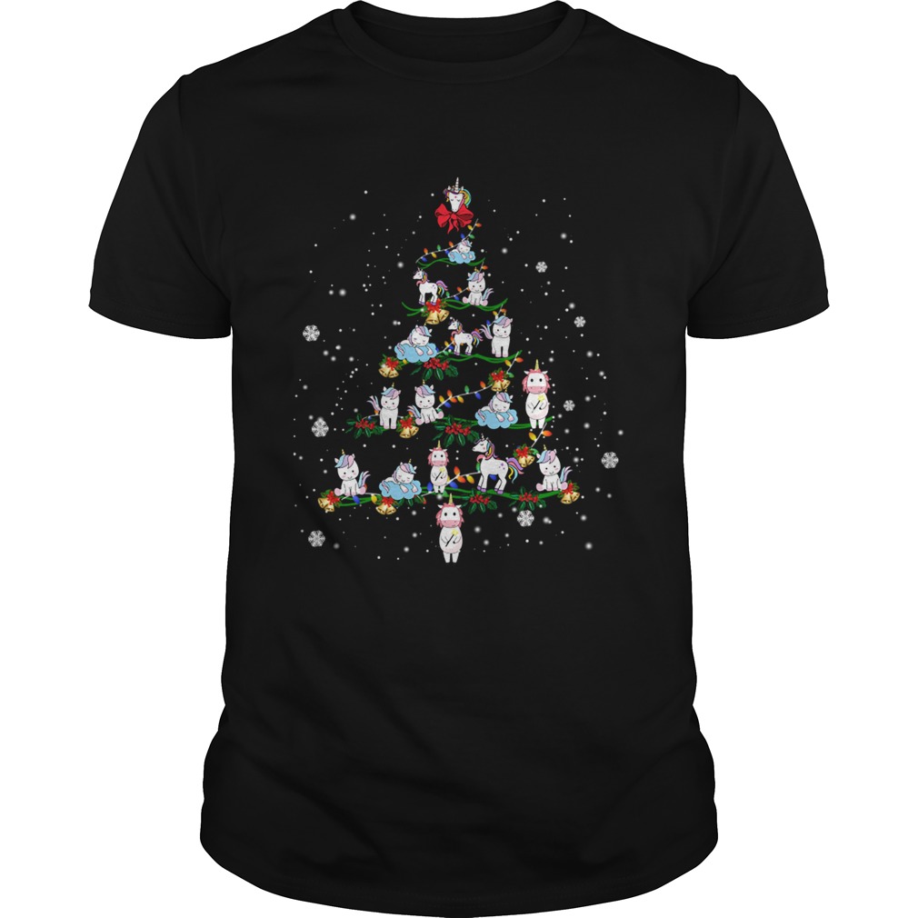 Merry Christmas Unicorn Tree Xmas Funny Unicorn Lover Gift TShirt Merry Christmas Unicorn Tree Xmas Funny Unicorn Lover Gift TShirt