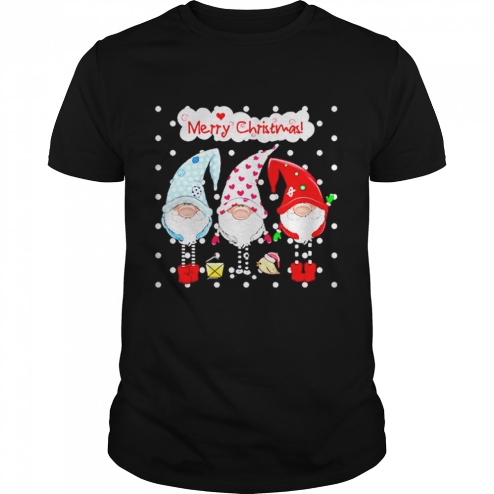 Merry Christmas With Three Elves shirt Merry Christmas With Three Elves shirt