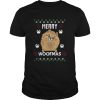 Merry Christmas Woofmas Pomeranian Dog Gift Ugly Christmas shirt